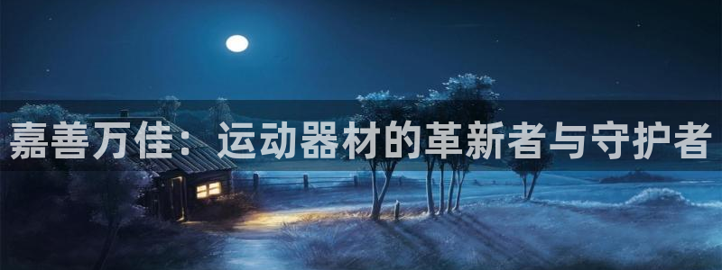 意昂4集团：嘉善万佳：运动器材的革新者与守护者