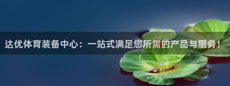 意昂4娱乐：达优体育装备中心：一站式满足您所需的产品