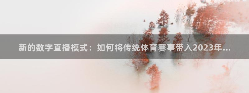 飞速体育在线直播：新的数字直播模式：如何将传统体育赛事带入2023年...